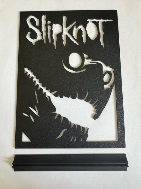 Kệ Sách Trang Trí 3D Hình Slipknot - Quà Tặng Fan Rock - Image 2