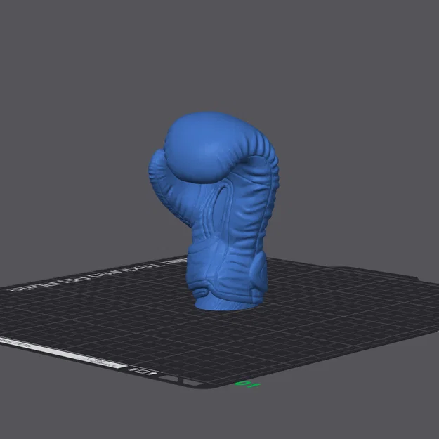 Tượng chó Rottweiler đeo găng tay boxing (High-Polygon, STL tách phần/khổ lớn) - Image 6