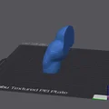 Tượng chó Rottweiler đeo găng tay boxing (High-Polygon, STL tách phần/khổ lớn) - Thumbnail 14