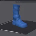 Tượng chó Rottweiler đeo găng tay boxing (High-Polygon, STL tách phần/khổ lớn) - Thumbnail 15