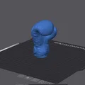 Tượng chó Rottweiler đeo găng tay boxing (High-Polygon, STL tách phần/khổ lớn) - Thumbnail 17
