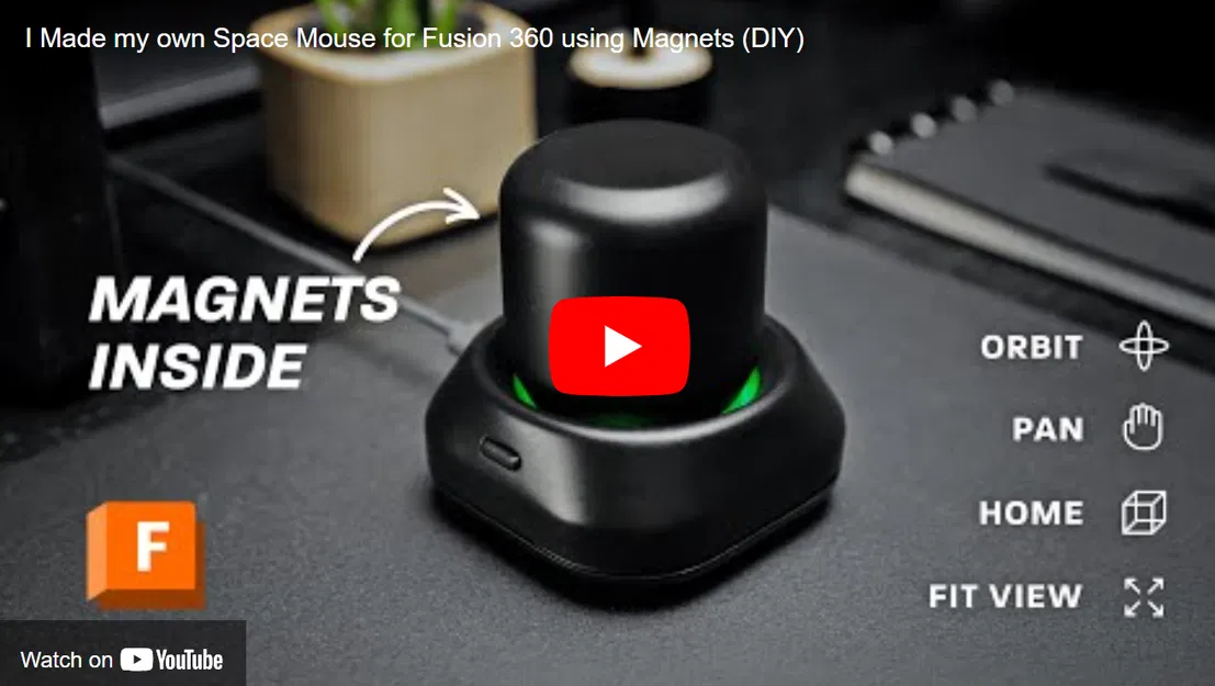 In 3D Chuột Không Gian (Space Mouse) - Công Cụ Thiết Kế Đồ Họa - Image 4