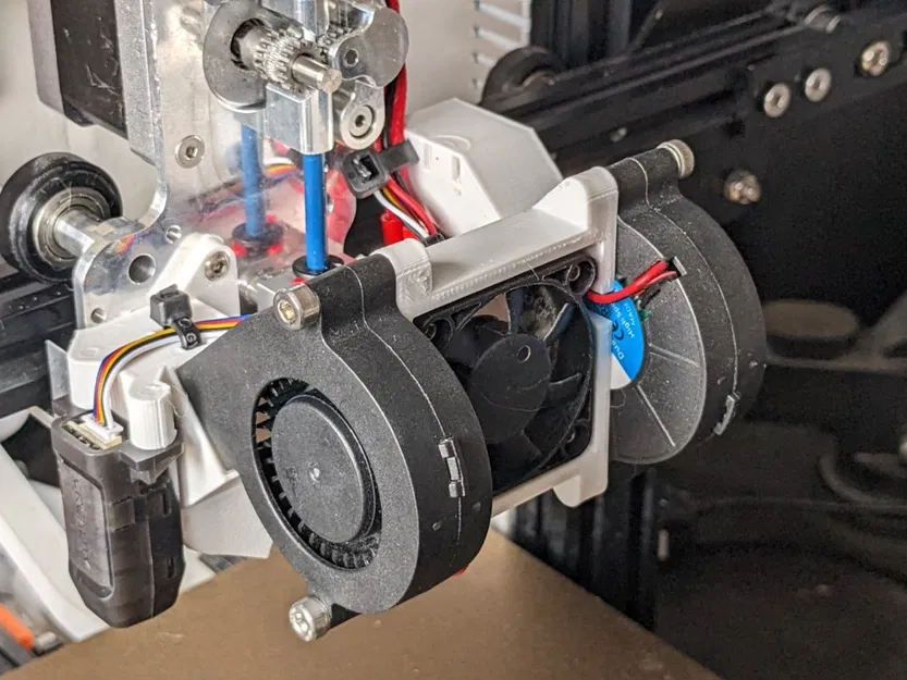 Ống gió Satsana Dual 5015 cho Ender 3 / CR-10 (Fan Duct) - Image 4