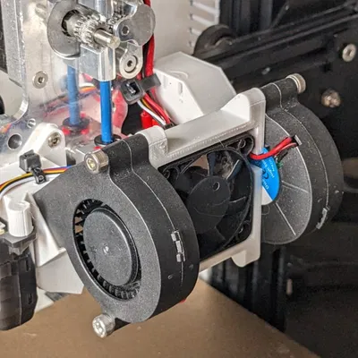 Ống gió Satsana Dual 5015 cho Ender 3 / CR-10 (Fan Duct)