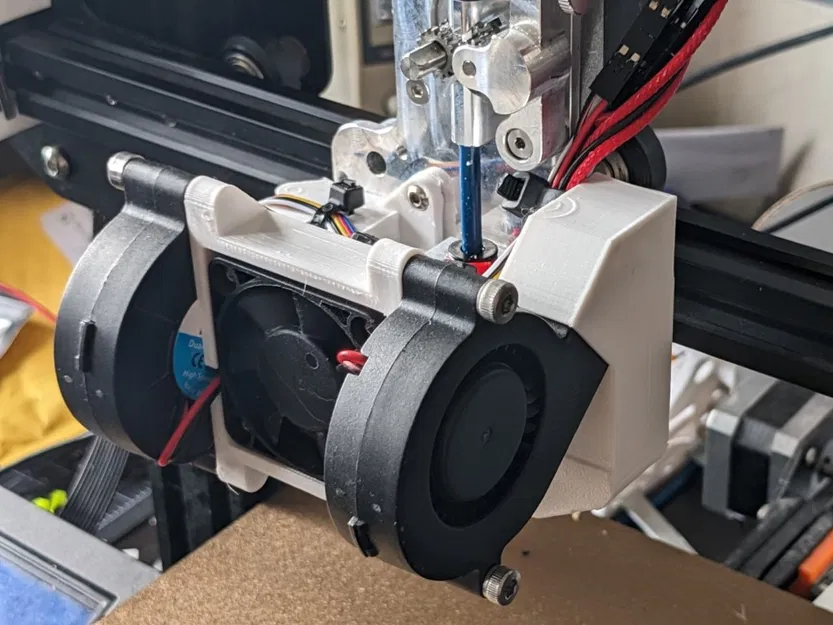 Ống gió Satsana Dual 5015 cho Ender 3 / CR-10 (Fan Duct) - Image 5