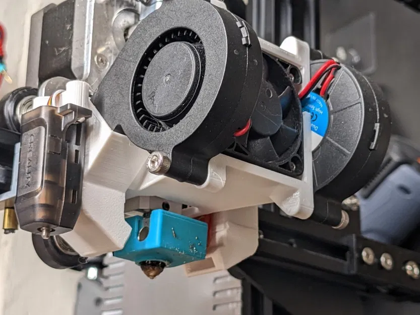 Ống gió Satsana Dual 5015 cho Ender 3 / CR-10 (Fan Duct) - Image 6