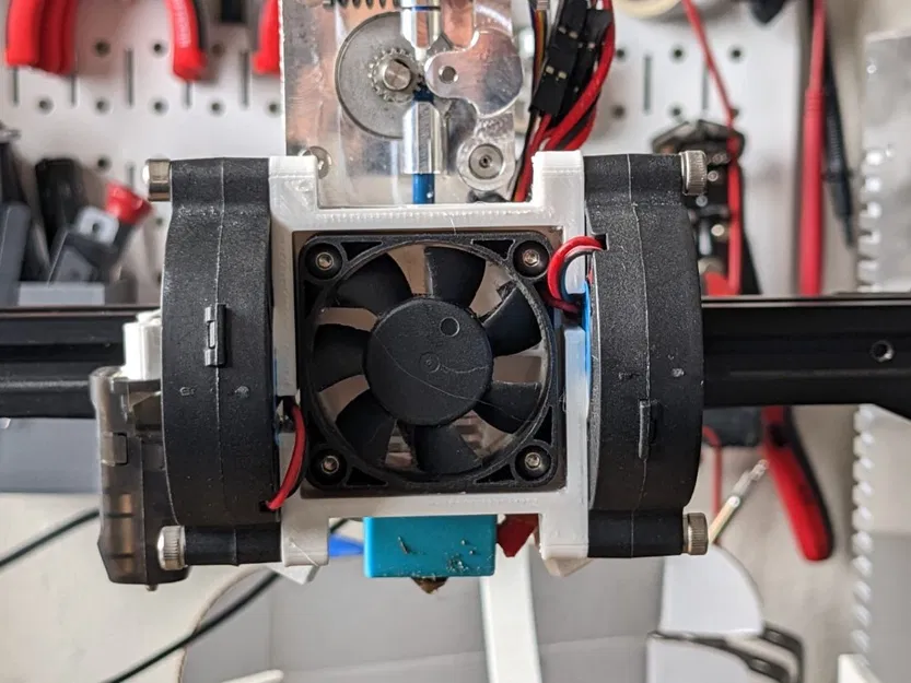 Ống gió Satsana Dual 5015 cho Ender 3 / CR-10 (Fan Duct) - Image 8