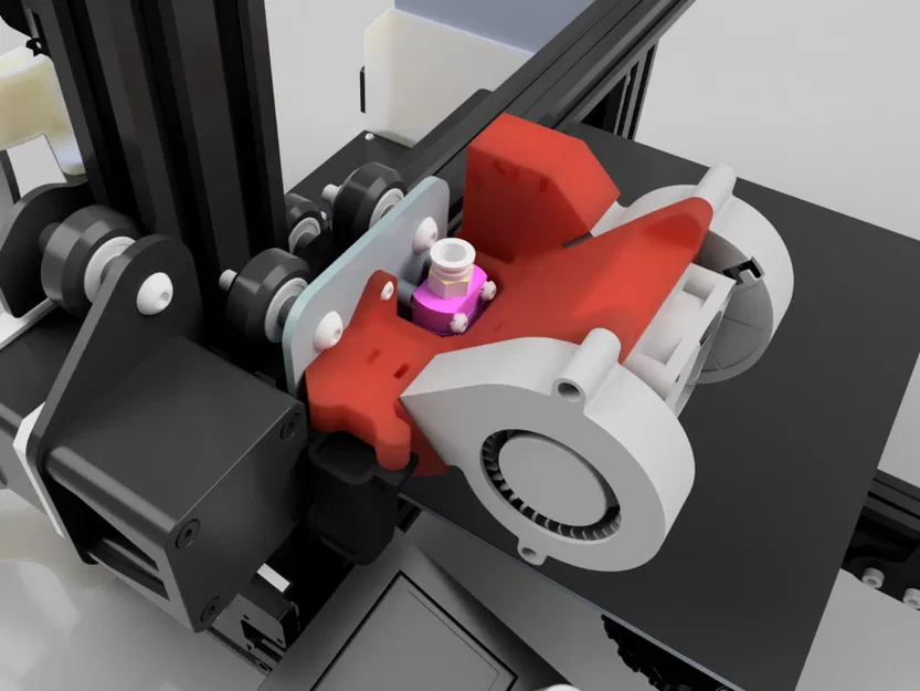 Ống gió Satsana Dual 5015 cho Ender 3 / CR-10 (Fan Duct) - Image 25