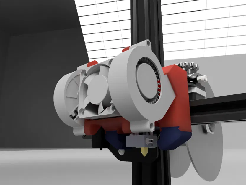 Ống gió Satsana Dual 5015 cho Ender 3 / CR-10 (Fan Duct) - Image 26