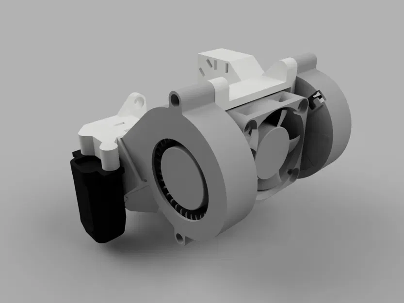 Ống gió Satsana Dual 5015 cho Ender 3 / CR-10 (Fan Duct) - Image 27