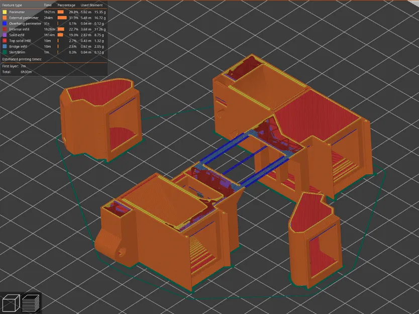 Ống gió Satsana Dual 5015 cho Ender 3 / CR-10 (Fan Duct) - Image 31