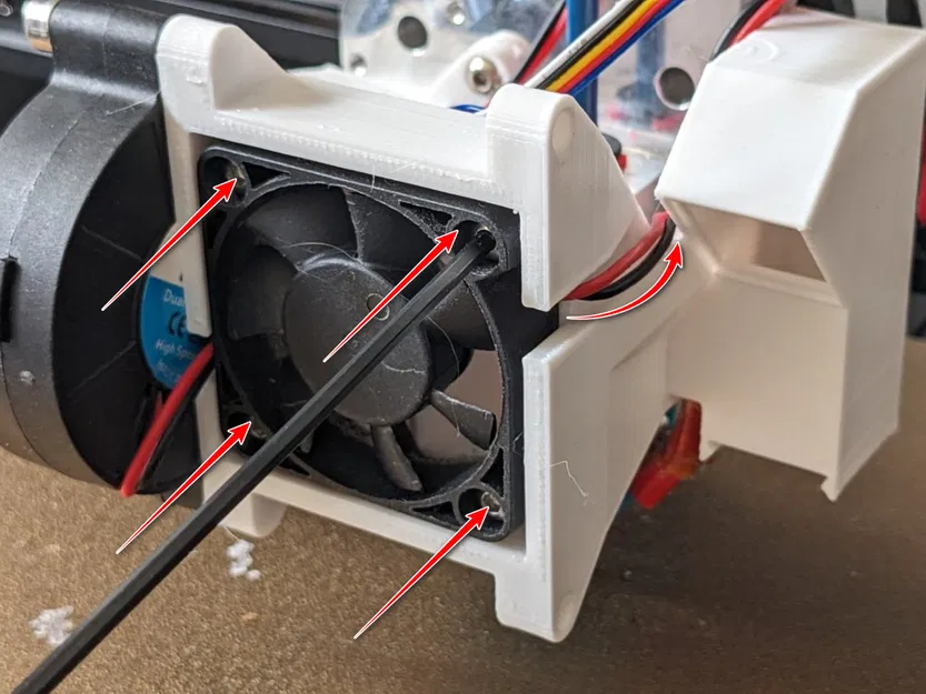 Ống gió Satsana Dual 5015 cho Ender 3 / CR-10 (Fan Duct) - Image 41