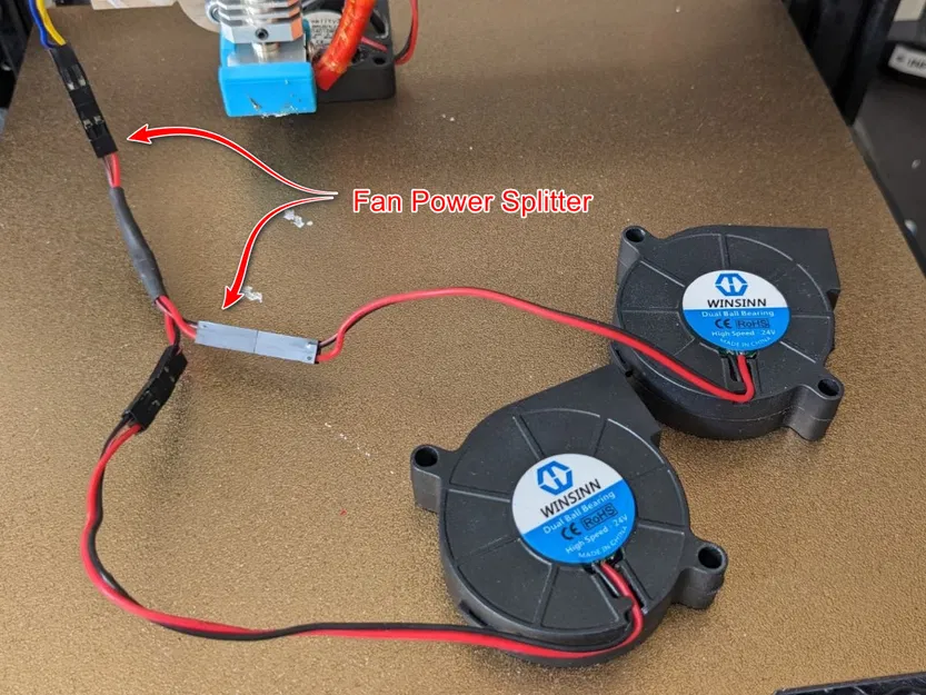 Ống gió Satsana Dual 5015 cho Ender 3 / CR-10 (Fan Duct) - Image 44