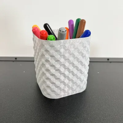 Ống cắm bút lượn sóng (Vase Mode) kèm 2 mẫu thay thế