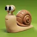 Snail Sammy – Ốc sên hoạt hình 3D dễ thương - Thumbnail 1