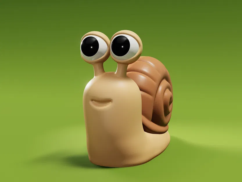 Snail Sammy – Ốc sên hoạt hình 3D dễ thương - Image 2