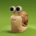 Snail Sammy – Ốc sên hoạt hình 3D dễ thương - Thumbnail 2