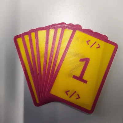 Thẻ Planning Poker (Scrum Planning Poker)