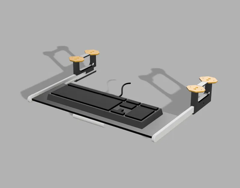 Ngăn Kéo Bàn Phím 3D - Tối Ưu Không Gian Làm Việc - Image 2