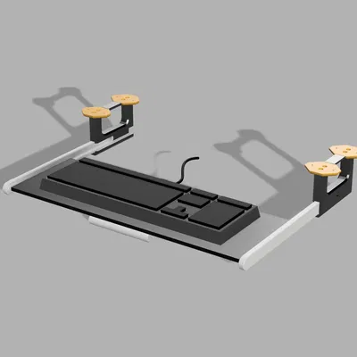 Ngăn Kéo Bàn Phím 3D - Tối Ưu Không Gian Làm Việc