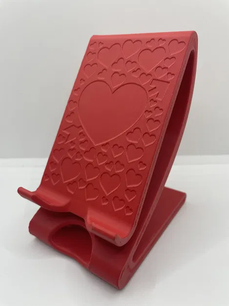 Đế Điện Thoại Hình Trái Tim - Quà Tặng Valentine Lãng Mạn - Image 1