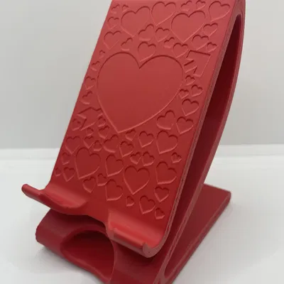 Đế Điện Thoại Hình Trái Tim - Quà Tặng Valentine Lãng Mạn