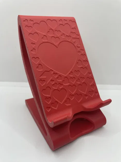 Đế Điện Thoại Hình Trái Tim - Quà Tặng Valentine Lãng Mạn - Image 4