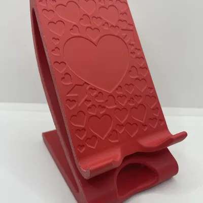 Đế Điện Thoại Hình Trái Tim - Quà Tặng Valentine Lãng Mạn