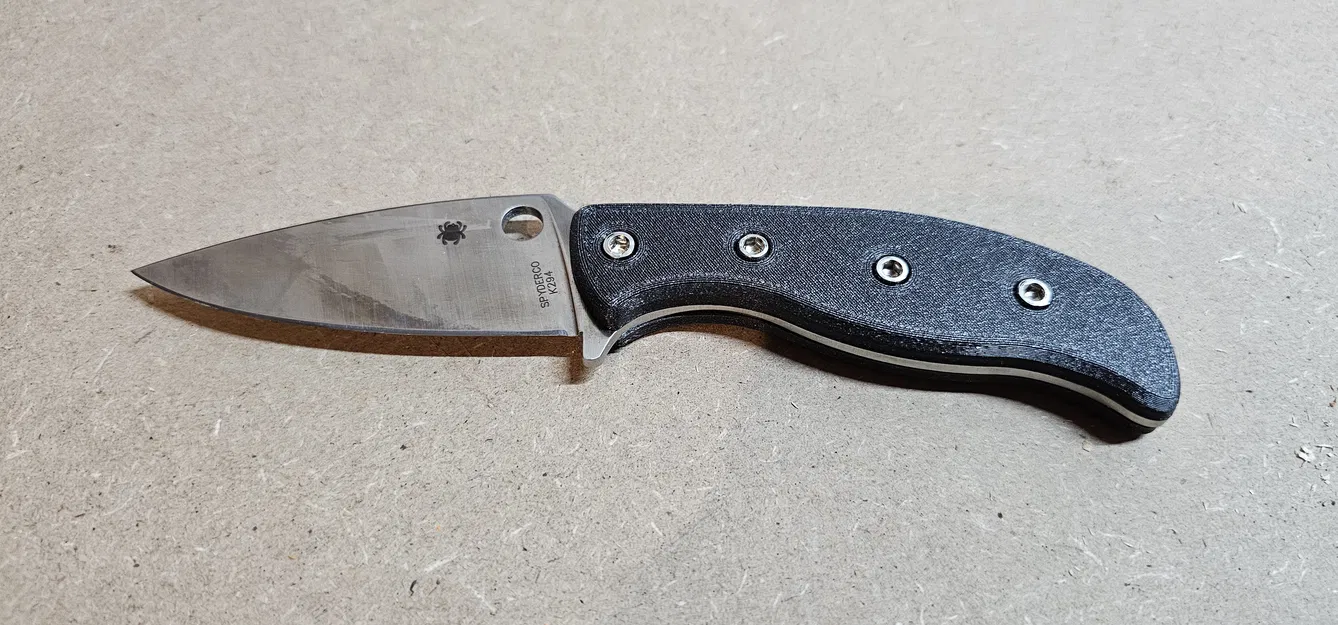 Ốp cán dao Spyderco Mule Knife Scales - Image 1
