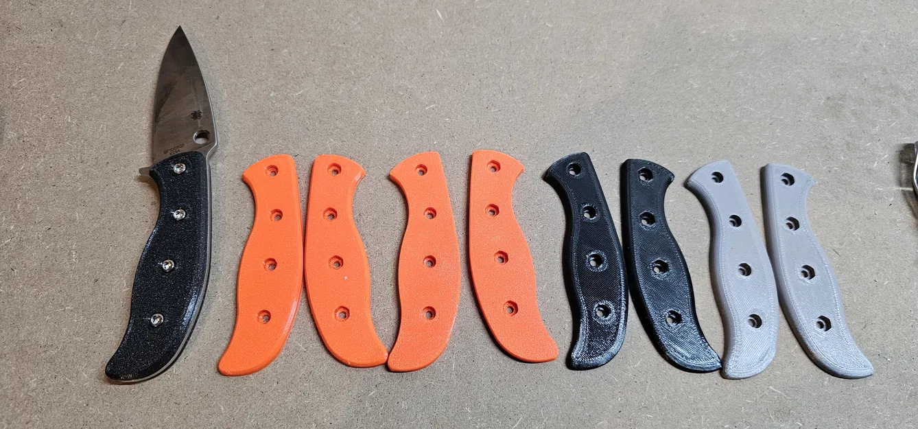 Ốp cán dao Spyderco Mule Knife Scales - Image 4
