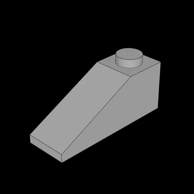 Thanh Gạch Lego Dốc 33 Độ 3x1 Tương Thích