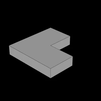 Miếng Ghép Lego Góc Vuông 2x2 Tương Thích - In 3D