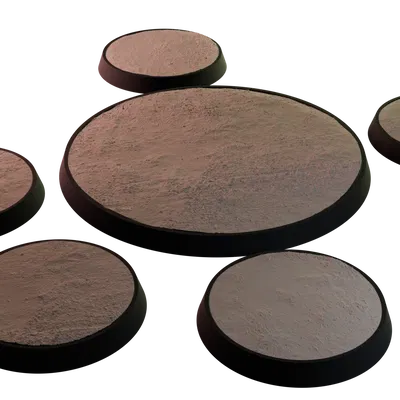 Gói Đế Mini: Nền Đất (Miniature Bases Pack: Dirt)