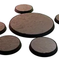 Gói Đế Mini: Nền Đất (Miniature Bases Pack: Dirt) - Thumbnail 3