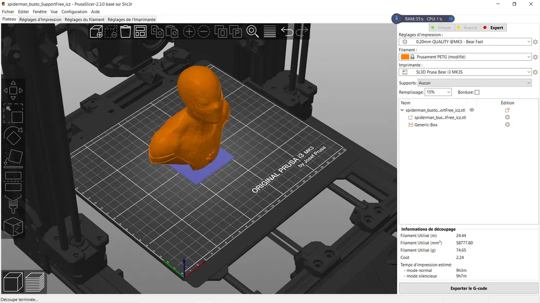 Tượng bán thân Spiderman (Busto) – by iczfirz - Image 5