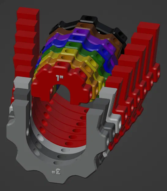 Bộ Dụng Cụ Đánh Dấu Tâm Ống (Tube Center Markers V2) - Image 1