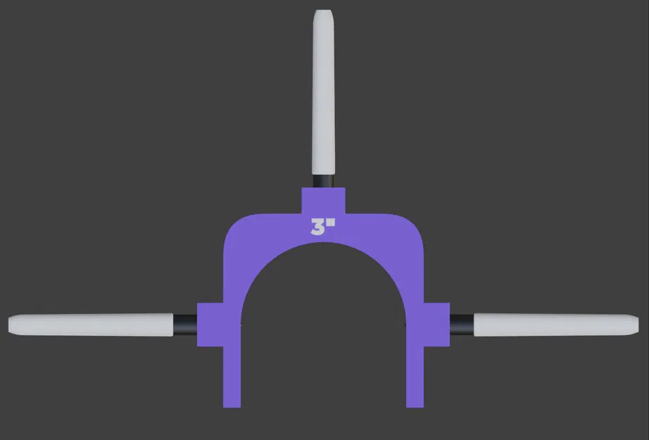 Bộ Dụng Cụ Đánh Dấu Tâm Ống (Tube Center Markers V2) - Image 2