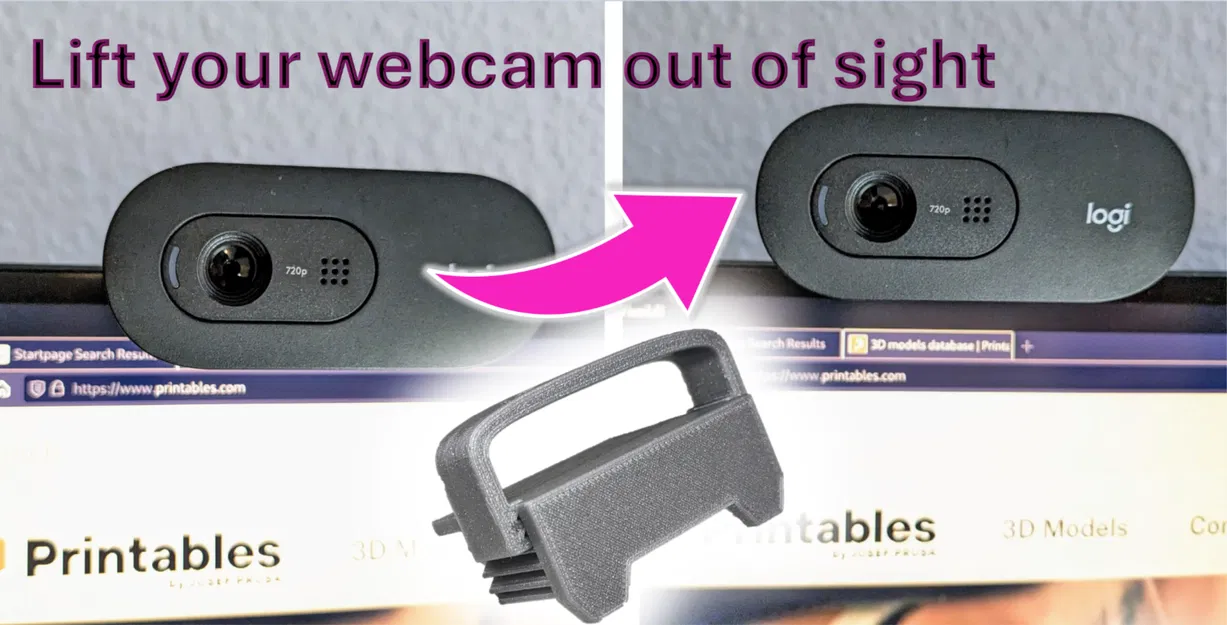 Webcam Step – Miếng kê webcam cho màn hình viền mỏng - Image 1