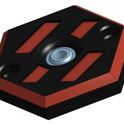 Ống dẫn PTFE/Bowden passthrough kèm bạc đạn cầu GE4C