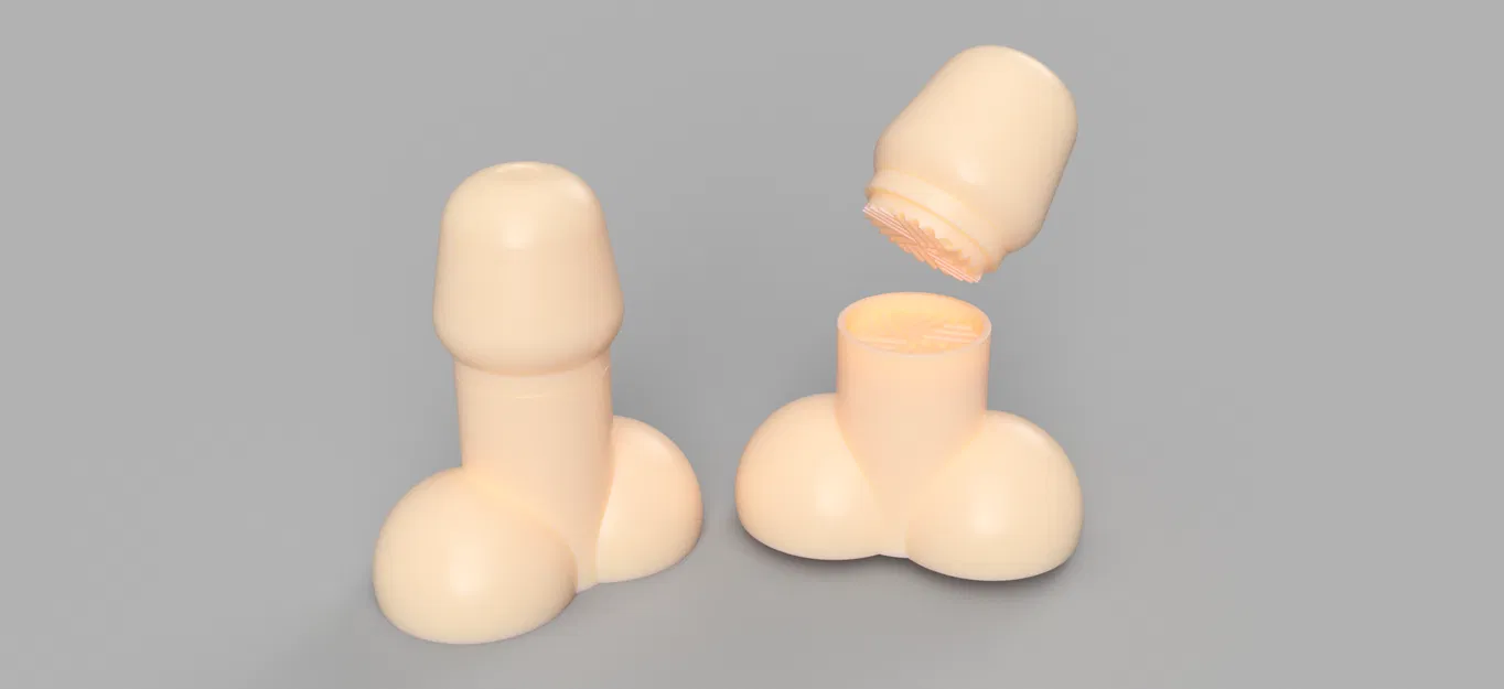 Dụng Cụ Xay Thảo Mộc Hình Dương Vật Độc Đáo - Image 1