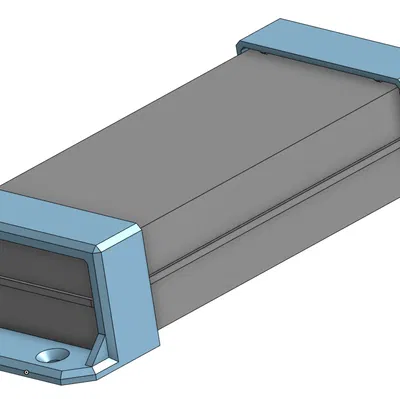 Giá đỡ bộ nguồn Moza R9 cho khung 8020