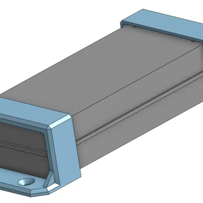 Giá đỡ Moza R9 chuẩn 8020 lỗ M8 khoét âm
