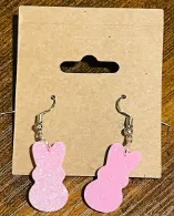 Bông Tai Hình Thỏ Phục Sinh 3D Dễ Thương - Image 3