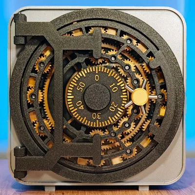 Két Sắt (Vault) Có Khóa Mã Số