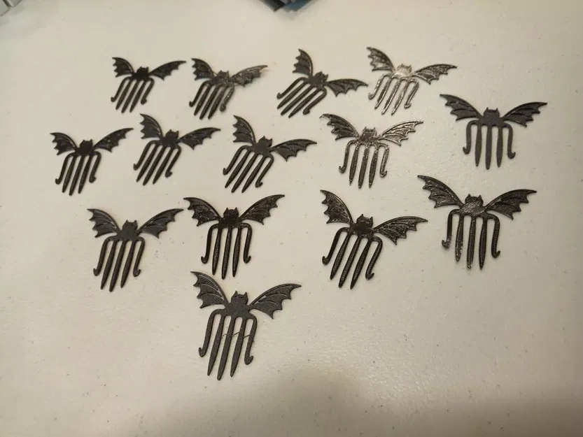 Mini Bat Hair Clip - Kẹp Tóc Hình Dơi Mini - Image 3