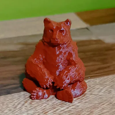 Woggle Gấu Ngồi 3D - Phụ Kiện Khăn Quàng Hướng Đạo Sinh