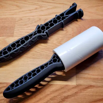 Tay cầm cây lăn bụi (bản lớn, siêu chắc)