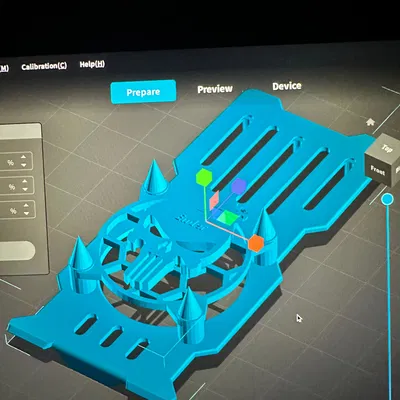 Mặt Nạ Máy In 3D Ender 3 v3 Ke "Đầu Lâu Xương Chéo"