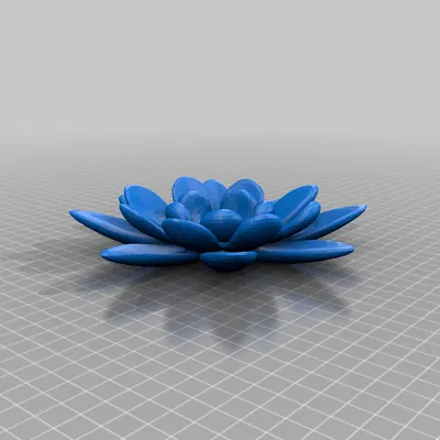 Chân nến hoa sen 3D - Trang trí tinh tế, ý nghĩa