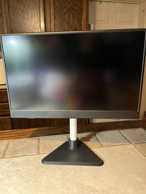 Chân Đỡ Màn Hình Di Động VESA 75 với Ống Nâng PVC - Image 2